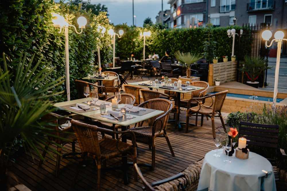 Terrasse le soir